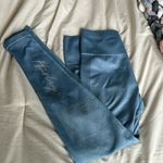 Hurley Womens baby blue  compression leggings knit soft size small Photo 0