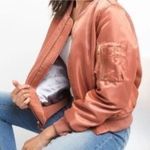 Gap Primaloft Dusty Rose Bomber Jacket XS Photo 0