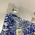 Rachel Zoe Medium 100% Linen Boho Indonesian Batik-Style Tropical Beach Coastal Photo 8