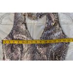 Fab'rik Bodycon Sequins Snakeskin Mini Dress Sz S Cocktail Party Club Sexy Date Purple Photo 12