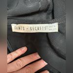 Saints + Secrets  Black Ruffle Romper in EUC size XS Photo 2