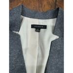 Ann Taylor  Womens Blazer Jacket Size 8 Gray Tweed Work Office Career Long Sleeve Photo 5