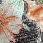 Chico's Chico’s Lace Edged Cardigan Size 1 Medium Floral Lightweight Duster Sweater I2 Photo 6