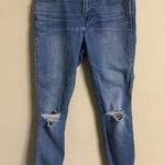 Madewell  Jeans Women's Size 28 Blue High Rise 10” Roadtripper Distressed Photo 0