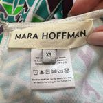 Mara Hoffman Rug Bolnisi Long Sleeve Knit Fit & Flare Dress Blue Mosaic Print Photo 9