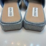 Steve Madden Women's Denim Slide Sandals like new Photo 3