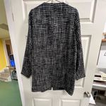 Gibson  Black and White Lined Wool Blend Checked Coat - Size XL - EUC Photo 1