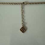 Kendra Scott  Rayne Cobalt Blue Cat's Eye Pendant
Gold Tassel Long Necklace Photo 8