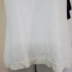 Jones New York Knit Cowl Neck Tank Top Sheer Off White Medium Photo 3