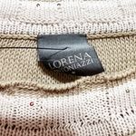 Lorena Antoniazzi Made In Italy Knit Stretch Sequin Embellished Cotton Sweater Photo 1