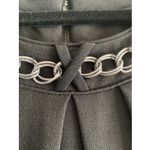 Chetta B  Womens 6 Black Dress Peplum Pencil Skirt Dress Event Gala Litlte Black Photo 2