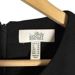 Belle Badgley Mischka Black Cap Sleeve Round Neck A-Line Knee Length Dress 10 Photo 3