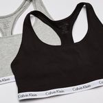 Calvin Klein  Women's Modern Cotton Bralette 2 Pack Photo 2