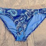 Ralph Lauren NWT Lauren  Swim Blue Bandana Paisley Ring Hipster Bikini Bottom, 16 Photo 3