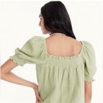 J.Crew Squareneck puff-sleeve soft gauze top Photo 5