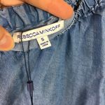 Rebecca Minkoff NWT  chambray blue Harmony top Photo 3