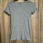 PINK - Victoria's Secret Y2K  Gray Holographic Sequin Bling Crest T Shirt XS Photo 1