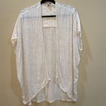 H.I.P. NORDSTROM Lace Panel Open Kimono Kaftan Cardigan Top - size XS Photo 1