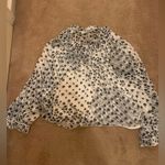 See By Chloe  floral boho long pleated sleeve blouse top summer designer $300 Photo 5