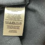 Loft Outlet Navy Blue Garden Nature Graphic Top 3/4 Tie Sleeves Small Flower Photo 5