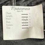 ZARA  Straight Leg Mid Rise Crop Raw Hem Distressed Stretch Jean 12 Black Washed Photo 7