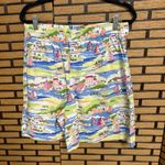 White Stag  Blue And‎ Pink Sailboat Print Skort Size Medium Photo 1