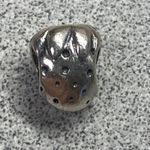 Pandora Sterling Silver 925 Strawberry Charm Bead Bracelet Necklace Photo 3