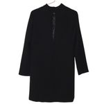 ZARA  Black mock neck mini dress Photo 1