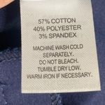 Crosby Blue Belted Culotte Dress Pants Size 12 Photo 3