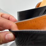 NWOB Anthropologie five world Cordani Zorba heels wedge wooden SZ 10 mule black Photo 3