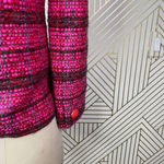 Kate Spade New York Pink Magenta Tweed Blazer Photo 7