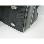 Tumi Black Nylon Purse Tote‎ Handbag Bag Leather Organizer Travel Photo 11