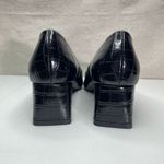 ASOS New Design Saint block mid heeled shoes in black croc style size 7 Brand new never used. Sold without a box. Photo 4