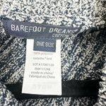 Barefoot Dreams Cozychic Point Dume Poncho One Size Indigo Dove Gray Photo 7