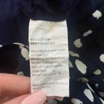 Princess Polly Polly navy blue & cream dotted mini dress size 2 Photo 7