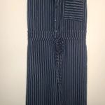 Maeve Anthropologie  Easy Sleeveless Shirt Jumpsuit Sz M Slimming Relaxed Photo 2