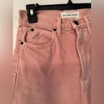 SLVRLAKE Grace Ankle Cropped Dusty Pink Women’s Flare Wide Leg Jeans Size 24 Photo 10