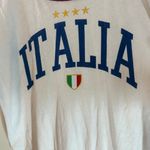 Chaser Italia Blocked Jersey Vintage T Medium White Red Green Photo 4
