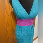 Trina Turk  Concetta tweed silk sleeveless dress women size 4 Photo 4