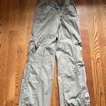 BDG  Y2K Cargo Green Balloon Crinkle Wide Leg Pant Size XS Photo 1