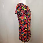 XTaren  Bright Floral Leaves Dress Size Large Photo 4