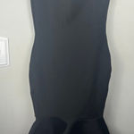 Windsor  Black Strapless Bodycon Mermaid Hem Dress – Size Small Photo 0