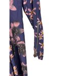 Rag and Bone  0/ XS Odette Dress Long Wrap Midi Floral Long Sleeve Women's REVOLVE Photo 4