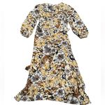Faithfull the Brand Faithful the Brand x Anthropologie Chloe Floral Midi Dress long sleeve 4 Photo 4