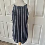 George black and white striped sleeveless top Photo 2