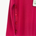 Sézane NWT  Clément Jumper Merino Wool Cotton Sweater | Sz Small | Fuchsia Pink Photo 10