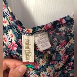 Mimi Chica Anthropologie Midi Sun dress Floral sz L front cut out button down Photo 5