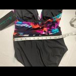 Aqua Green , Swimwear, Multi-Color, Size S Neck tie‎ Photo 4