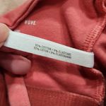 Aerie  Tie Dye Longline Crossback Sports Bra Coral White Athletic Workout Size XS Photo 4