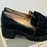 Batso Loafers black with heel and bow size 220 (5.5) rare Photo 2